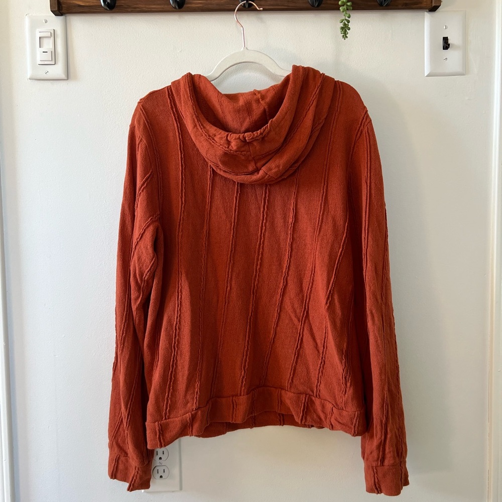 Chic Rust Hoodie - Picture 2 of 2